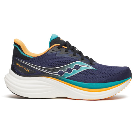 Chaussures de running hommes Saucony Triumph 24 bleu / orange naval/tranquil
