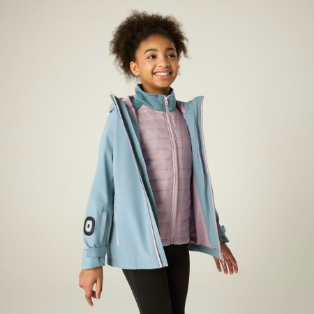 Veste d'hiver fille Regatta Girls Trekktain 3-in-1 II DusBluPwLil