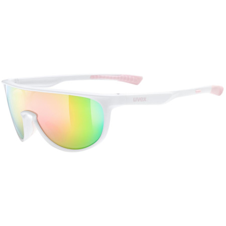 Lunettes de soleil enfant Uvex Sportstyle 515 blanc / rose White Matt/Mirror Pink