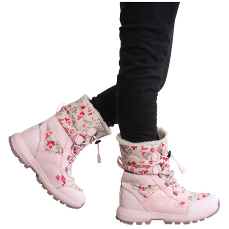 Bottes d'hiver enfant Helly Hansen Jk Silverton Boot Ht Pinkshake Aop