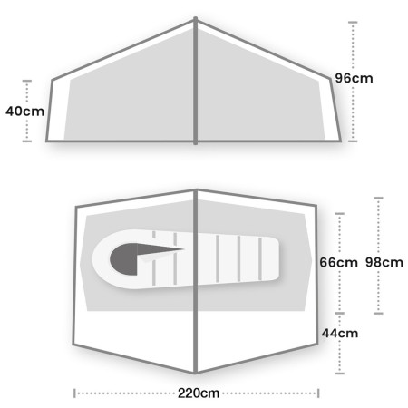 Tente de randonnée Terra Nova Equipment Halny Elite 1