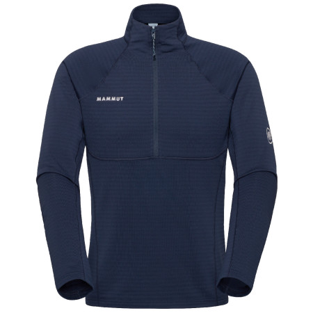 Sweat-shirt homme Mammut Taiss ML Half Zip Pull Men bleu foncé marine
