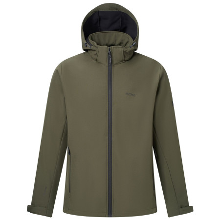 Veste softshell homme Regatta Denvo kaki Dark Khaki