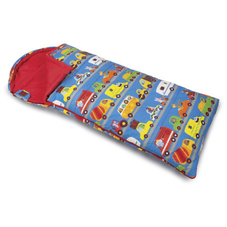 Sac de couchage enfant Kampa Childrens Sleeping Bag bleue Animal Traffic