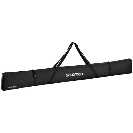 Housse de ski Salomon Nordic 3 Pairs 215 vert Black