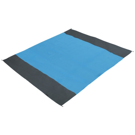 Tapis plage Cattara Beach 200 x 200 bleu blue