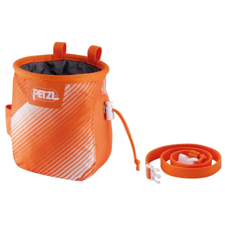 Sac à magnésie Petzl Saka orange Orange White