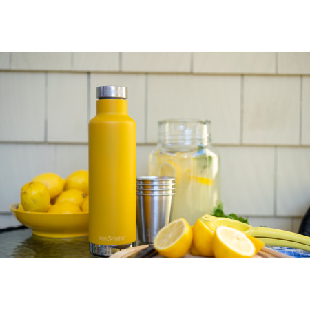 Gourde isotherme en acier inoxydable Klean Kanteen Insulated Classic Narrow 25oz (w/Pour Through Cap)