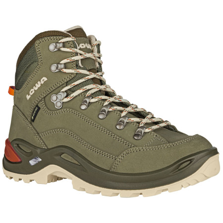 Chaussures femme Lowa Renegade GTX Mid Ls vert grey green