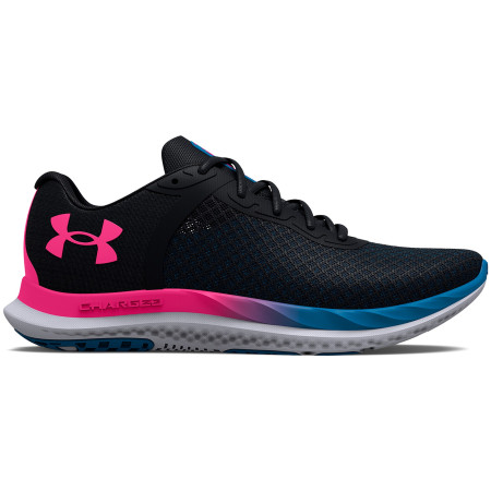 Chaussures de running femme Under Armour W Charged Breeze vert Black / Electro Pink / Electro Pink