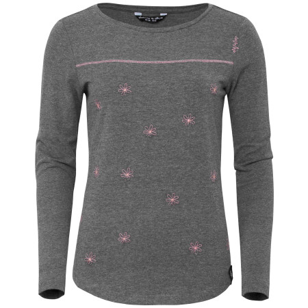 T-shirt femme Chillaz Cresciano Flower gris / rose AnthidMelange