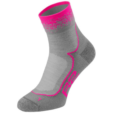 Chaussettes vélo R2 Grace gris / rose grey