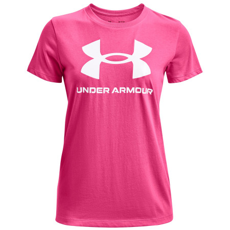 T-shirt femme Under Armour Live Sportstyle Graphic SSC rose Bubble Gum / / White
