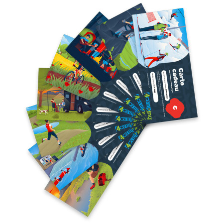 Bon d'achat 4camping Carte-cadeau électronique