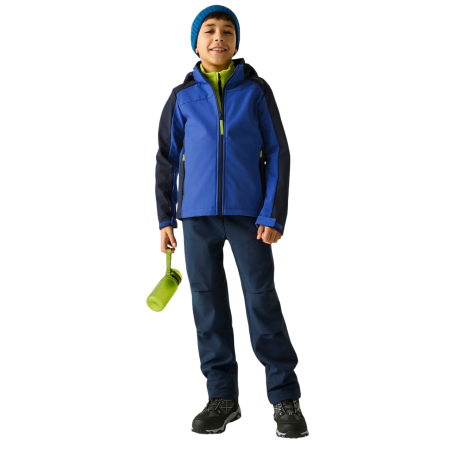 Veste softshell enfant Regatta Haydenbury Navy/Olympian Blue