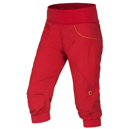 Pantalon 3/4 femme Ocún Noya Shorts rouge Red/Yellow