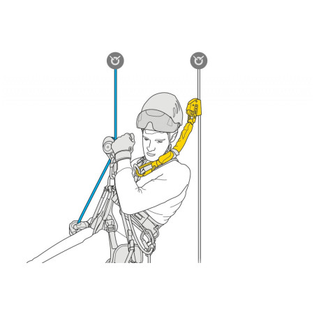 Cable confort Petzl Asap Sorber 20