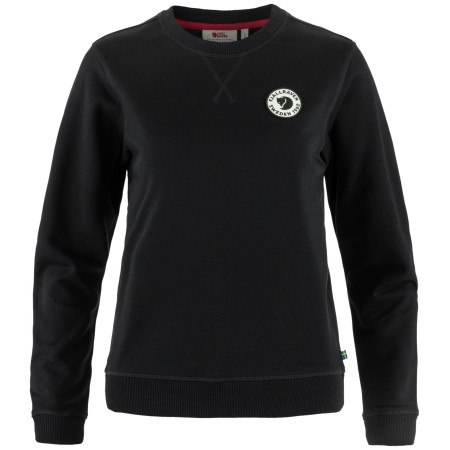 Sweat-shirt femme Fjällräven 1960 Logo Badge Sweater W noir Black