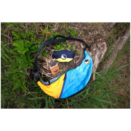 Sac banane Ticket to the moon Upcycled Sling Bag Unique Edition