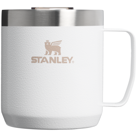 Mug isotherme Stanley Stay-Hot Camp Mug 350 ml blanc Hammertone Frost