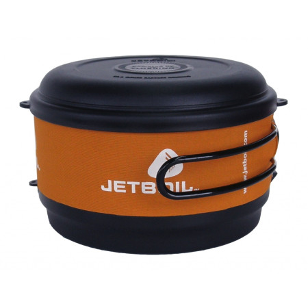 Pot Jet Boil 1,5 l Fluxring Cooking Pot orange / noir orange