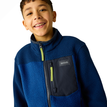 Sweat enfant Regatta Junior Frankie Warm Fleece Aviator Blue