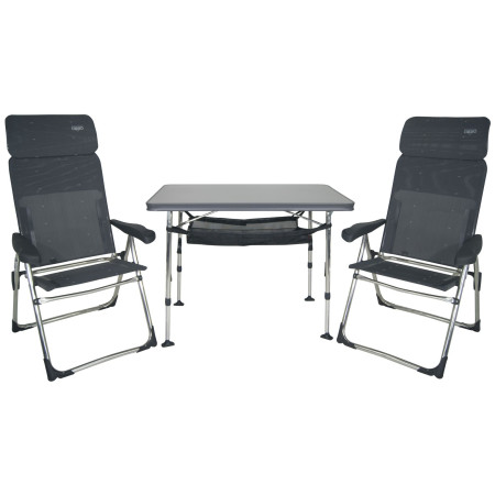 Set de camping Crespo Classic Set AL-213 gris foncé