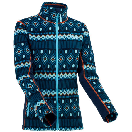 Sweat-shirt femme Kari Traa Rille Fleece bleue marin