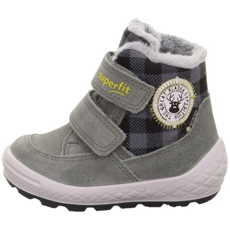 Bottes d'hiver enfant Superfit Groovy 2.0 Grün/Grau
