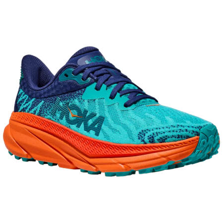 Chaussures homme Hoka M Challenger Atr 7 Wide turquoise Ceramic / Vibrant Orange