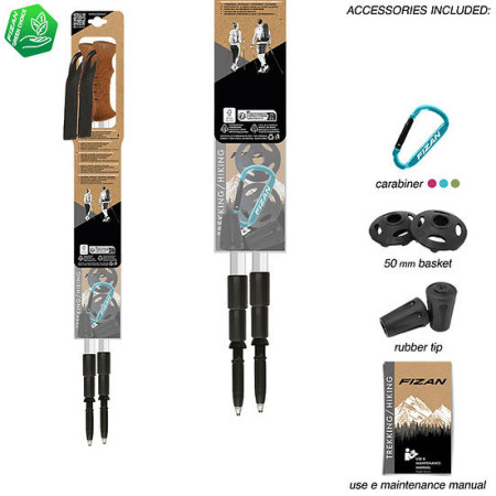 Bâtons randonnée Fizan Tierra