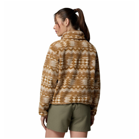 Sweat-shirt femme Columbia Helvetia™ II Printed Cropped Half Snap