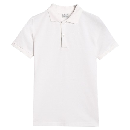 T-shirt enfant 4F Polo Shirt M614 blanc WHITE