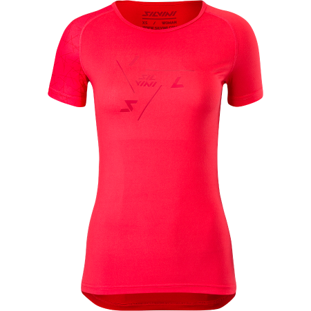 T-shirt femme Silvini Giona WD1629 rouge RubyMerlot