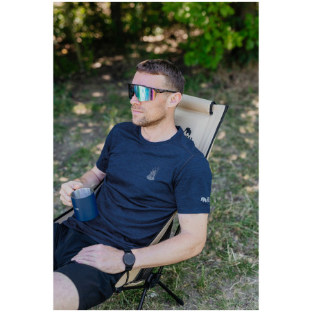 T-shirt homme Zulu Merino Fire 160 Short Comfy