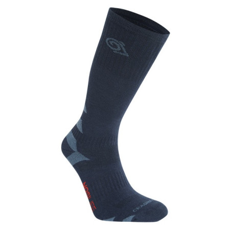 Chaussettes Craghoppers NosiLife Adventure Socks bleu foncé BlNvy/BlStne