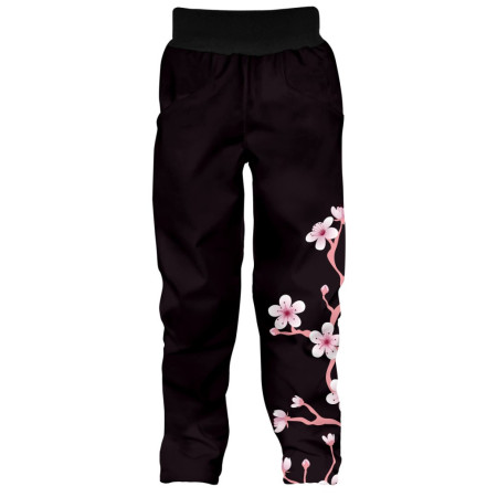 Pantalon softshell enfant WAMU Purple violet PURPLE