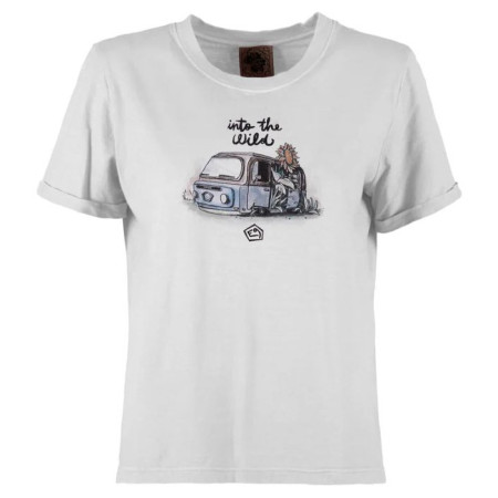 T-shirt femme E9 Wild Women's blanc White
