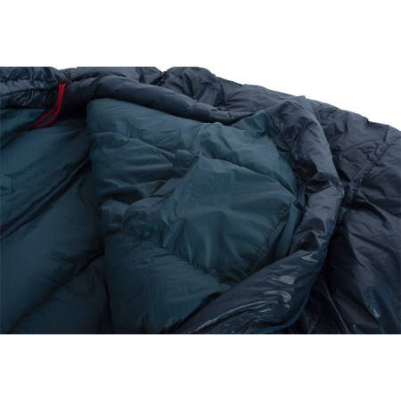 Sac de couchage en plumes Pinguin Lava 350 175 cm