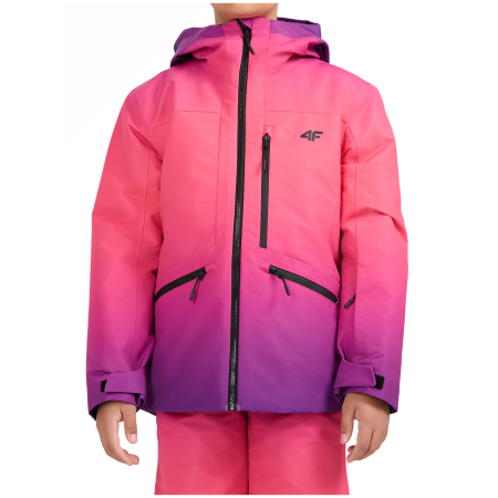 Veste d'hiver enfants 4F Technical Jacket F1199 Multicolour rose Multicolour 3 Allover