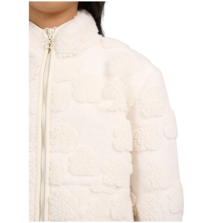 Sweatshirt enfant 4F Fleece F494 Off White