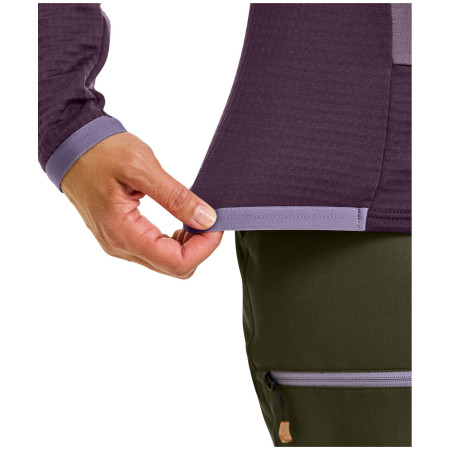 Sweat-shirt femme Ortovox Fleece Grid Hoody W