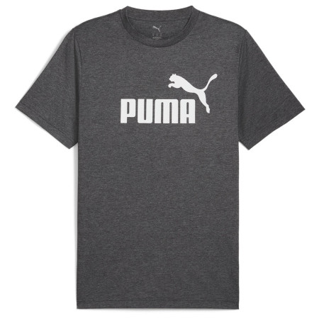 T-shirt homme Puma Ess No. 1 Logo Heather Tee noir PUMA Black
