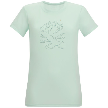 T-shirt femme Regatta Women's Fingal bleu clair OceanMist
