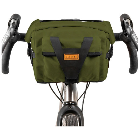 Sacoche vélo de guidon Restrap Bar Pack vert zelená
