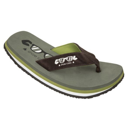 Tongs Cool Shoe Original noir/vert Kaki