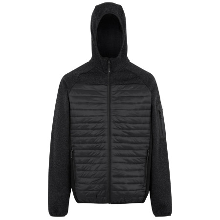 Veste homme Regatta Newhill Hybrid gris Ash/Black