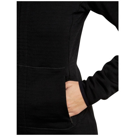 Sweat-shirt femme Icebreaker W Mer 400 RealFleece Descender LS Z