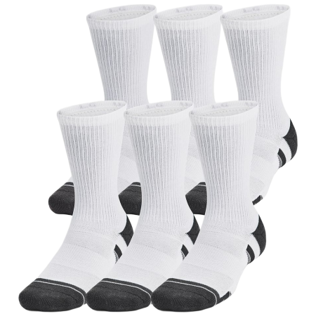 Jeu de chaussettes Under Armour Unisex Perf Tech 6Pk Crew