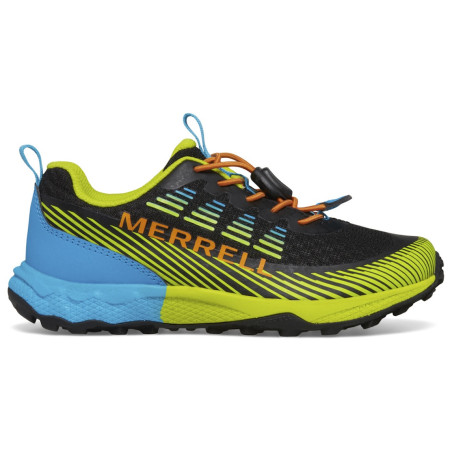 Chaussures enfant Merrell Agility Peak noir/vert black/citron/cyan/orange